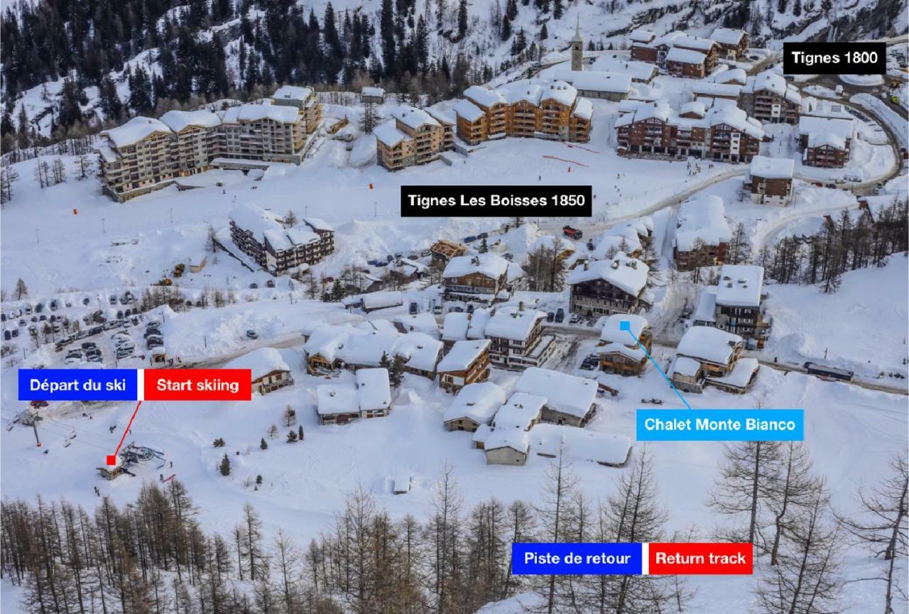 Chalet Monte Bianco Tignes Ngoại thất bức ảnh